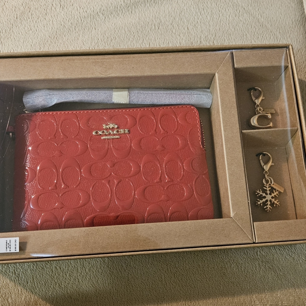 Coach wristlet